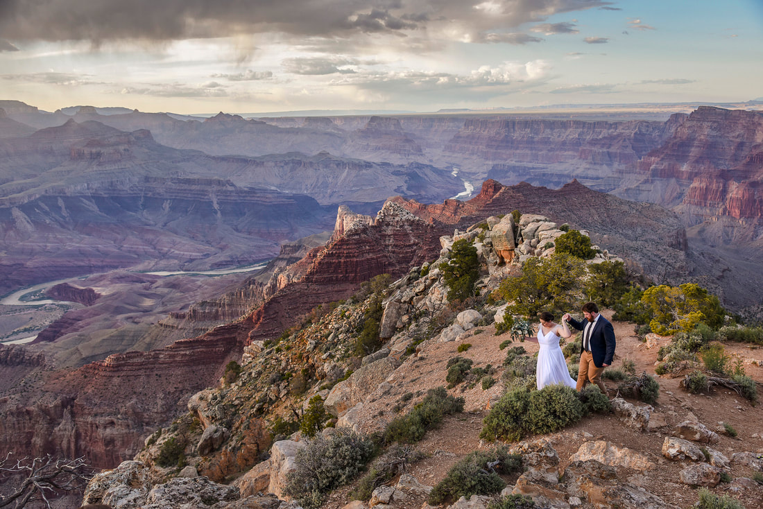 epic grand canyon elopement with new zealand couple with arizona destination photographer
